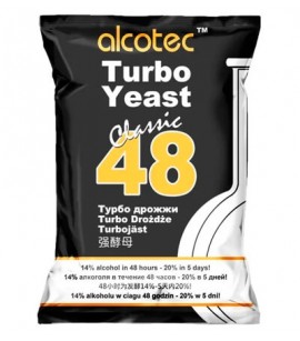 Спиртовые дрожжи Alcotec Turbo Classic 48, 130 г