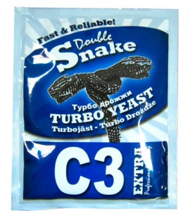 Турбо дрожжи Double Snake C3, 90 г