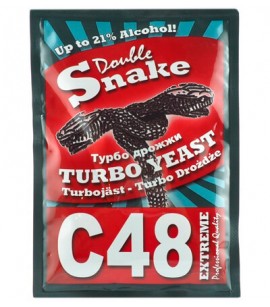 Турбо дрожжи Double Snake C48, 130 г