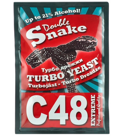 Турбо дрожжи Double Snake C48, 130 г