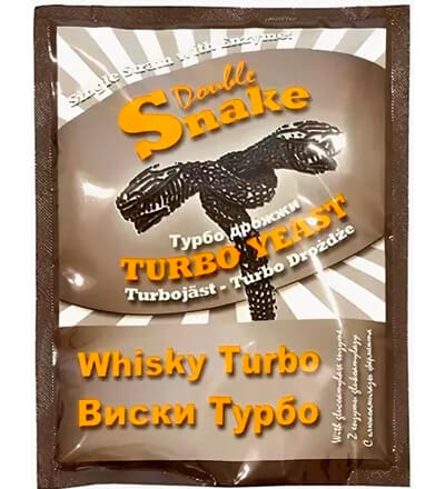 Турбо дрожжи Double Snake Turbo Whisky, 70 г