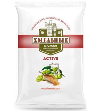 Дрожжи "Хмельные ACTIVE", 100 г