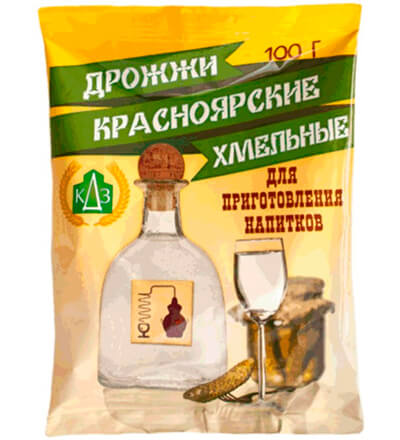 Дрожжи "Красноярские Хмельные", 100 г