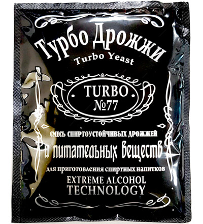 Спиртовые дрожжи Turbo 77, 120 г