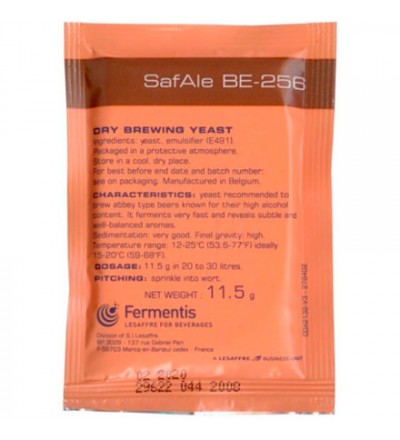 Дрожжи Fermentis Safale BE-256 11.5 г