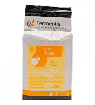 Дрожжи Fermentis Safale T-58 0.5 кг