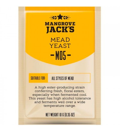 Дрожжи для медовухи Mangrove Jack's Mead M05 10 г