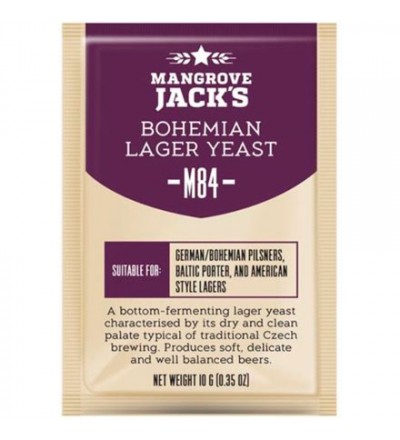 Пивные дрожжи Mangrove Jack's Bohemia Lager M84 10 г