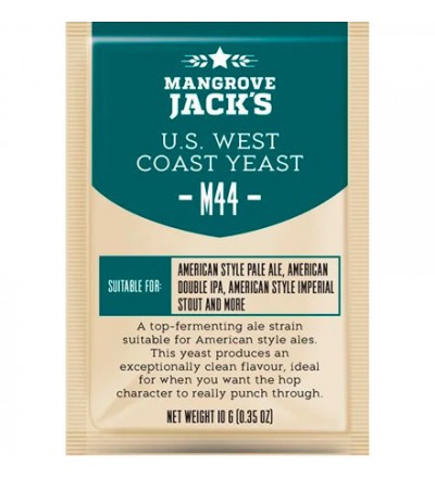 Пивные дрожжи Mangrove Jack's U.S. West Coast M44 10 г